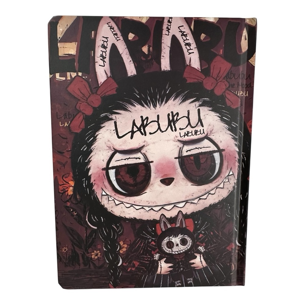 Labubu The Monsters Labubu & Tyco Hardcover 8x6 Notebook - Picture 2 of 7